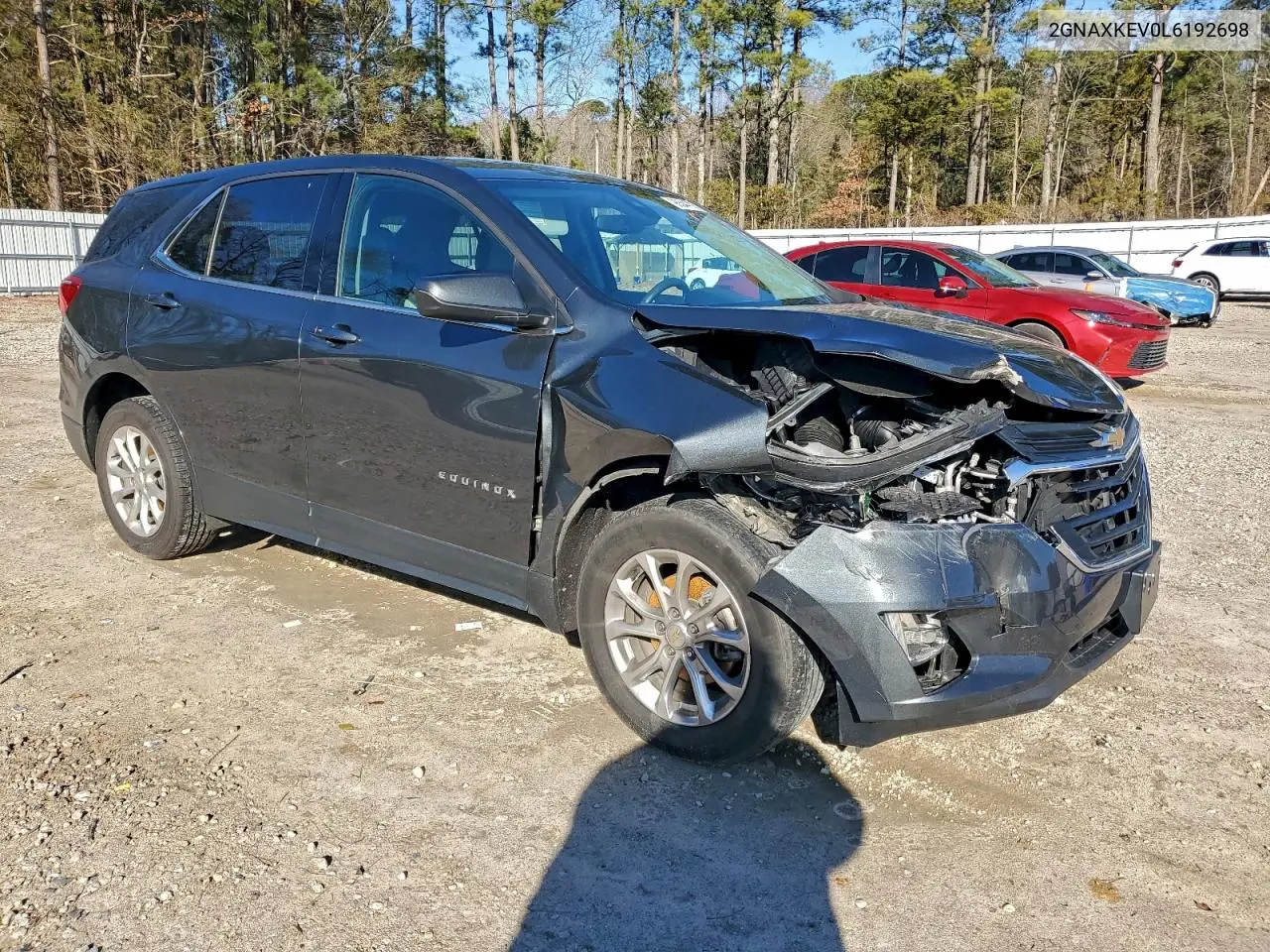 2GNAXKEV0L6192698 2020 Chevrolet Equinox Lt