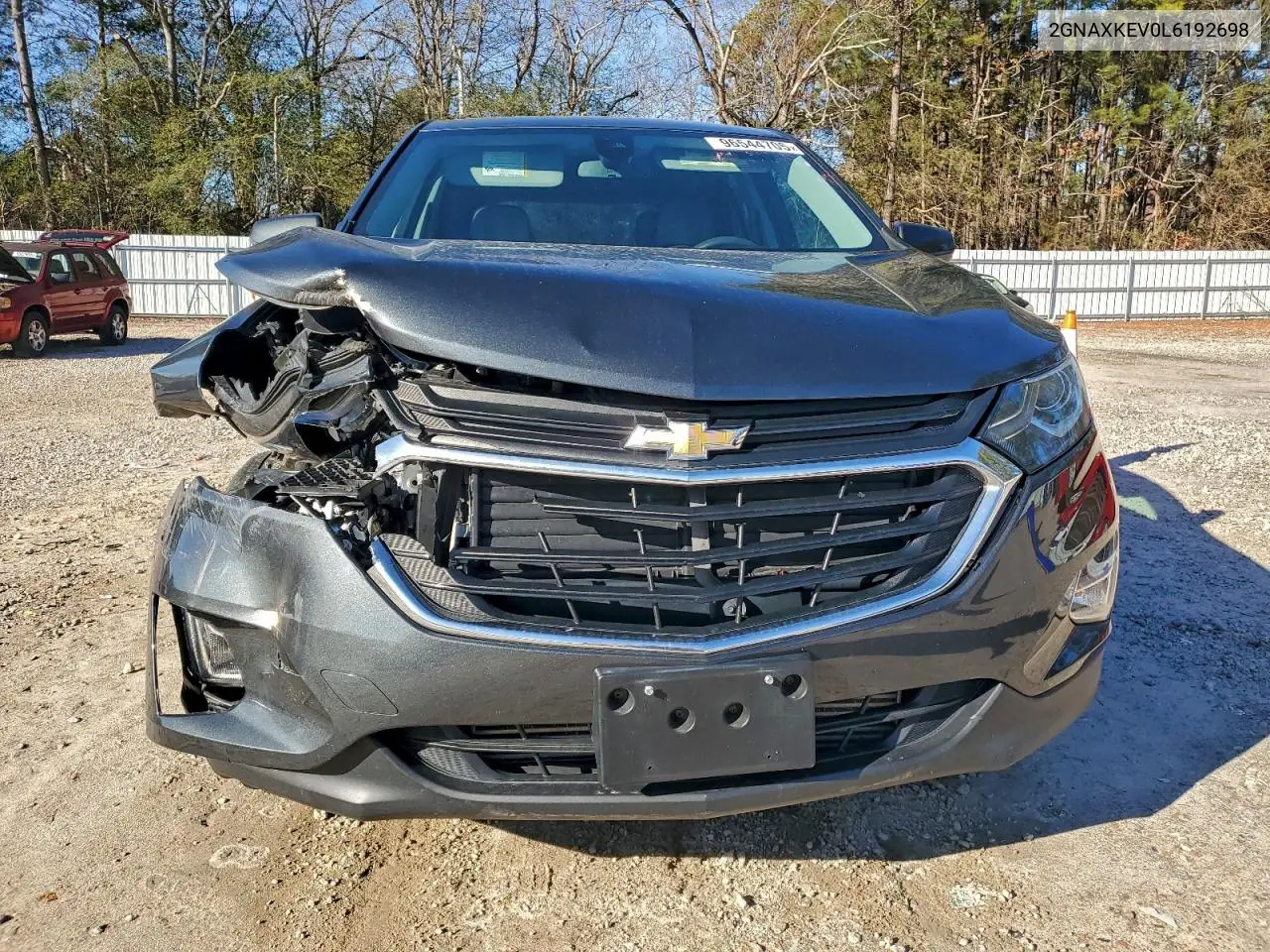 2GNAXKEV0L6192698 2020 Chevrolet Equinox Lt