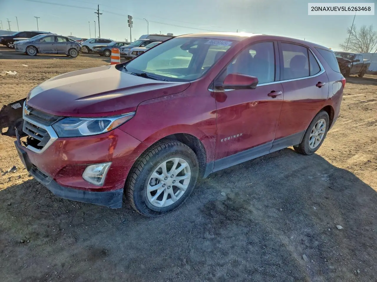 2GNAXUEV5L6263468 2020 Chevrolet Equinox Lt
