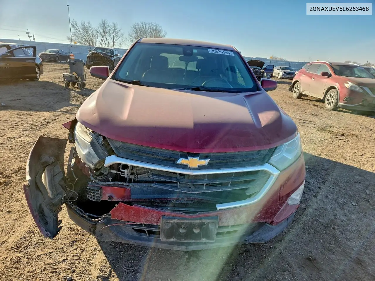 2GNAXUEV5L6263468 2020 Chevrolet Equinox Lt