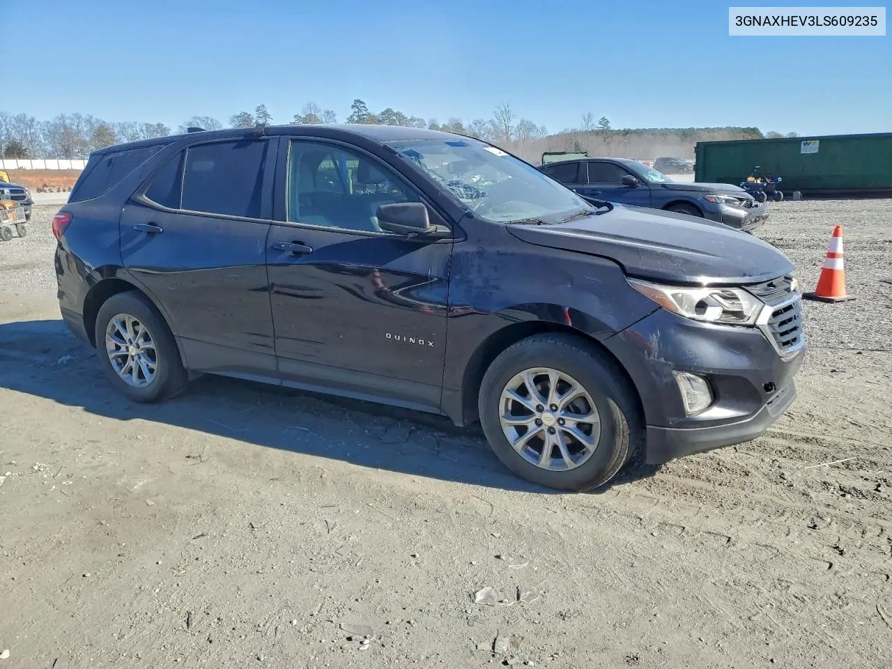 3GNAXHEV3LS609235 2020 Chevrolet Equinox Ls