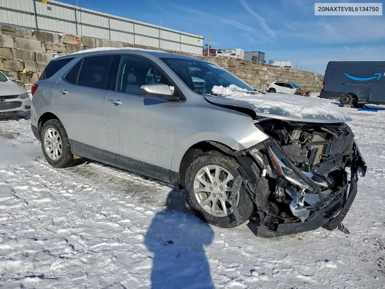 2GNAXTEV8L6134750 2020 Chevrolet Equinox Lt