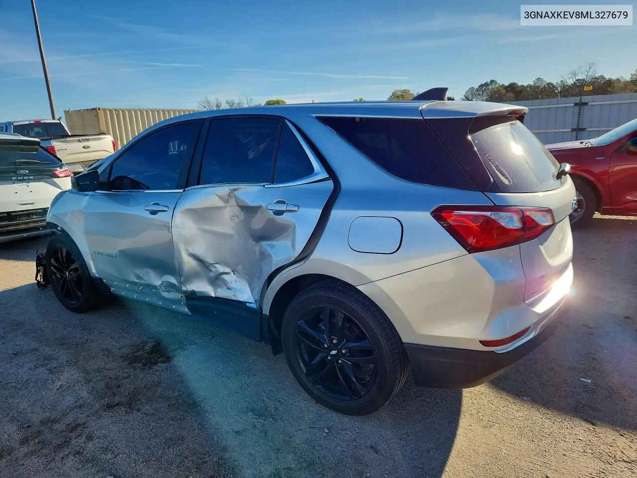 3GNAXKEV8ML327679 2021 Chevrolet Equinox Lt