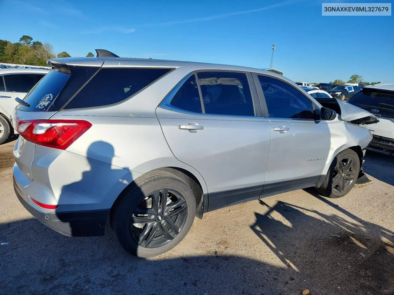 3GNAXKEV8ML327679 2021 Chevrolet Equinox Lt