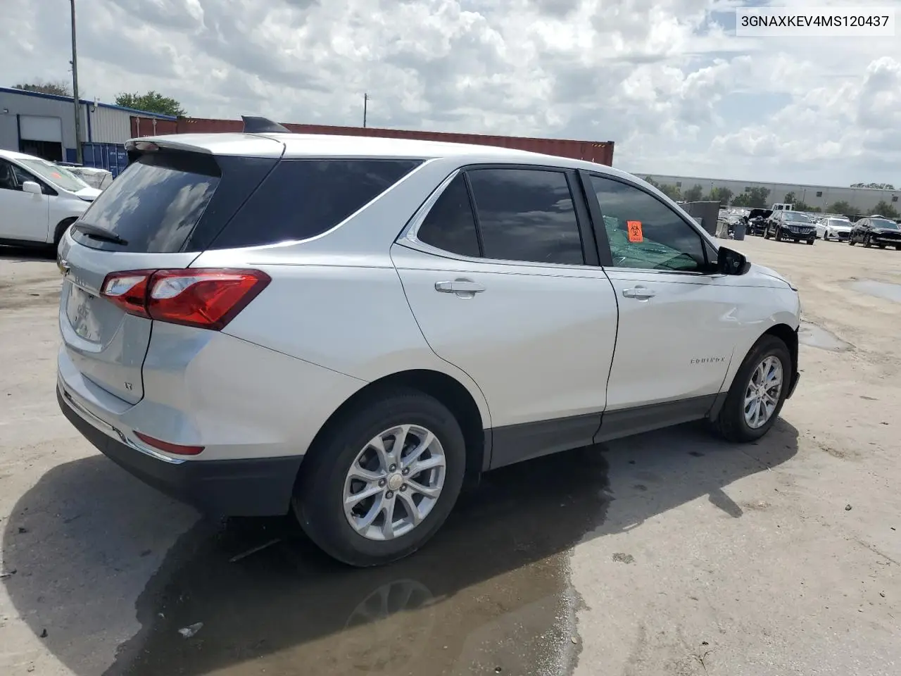 3GNAXKEV4MS120437 2021 Chevrolet Equinox Lt