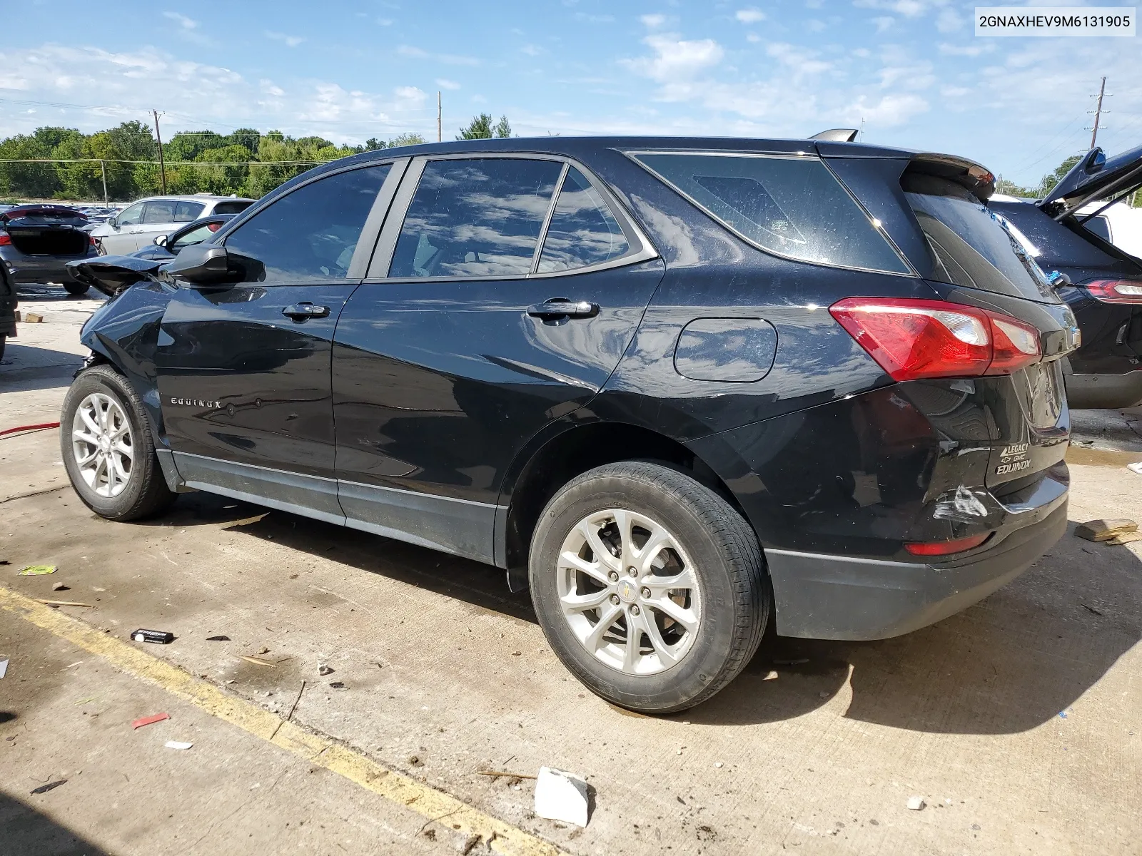 2021 Chevrolet Equinox Ls VIN: 2GNAXHEV9M6131905 Lot: 66438624