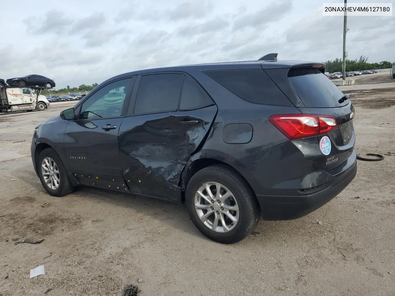 2021 Chevrolet Equinox Ls VIN: 2GNAXHEV4M6127180 Lot: 73461524