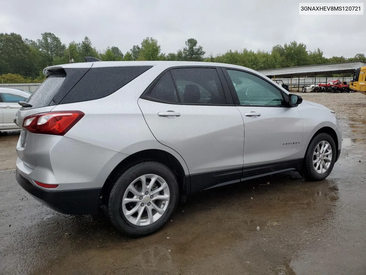 2021 Chevrolet Equinox Ls VIN: 3GNAXHEV8MS120721 Lot: 73515254