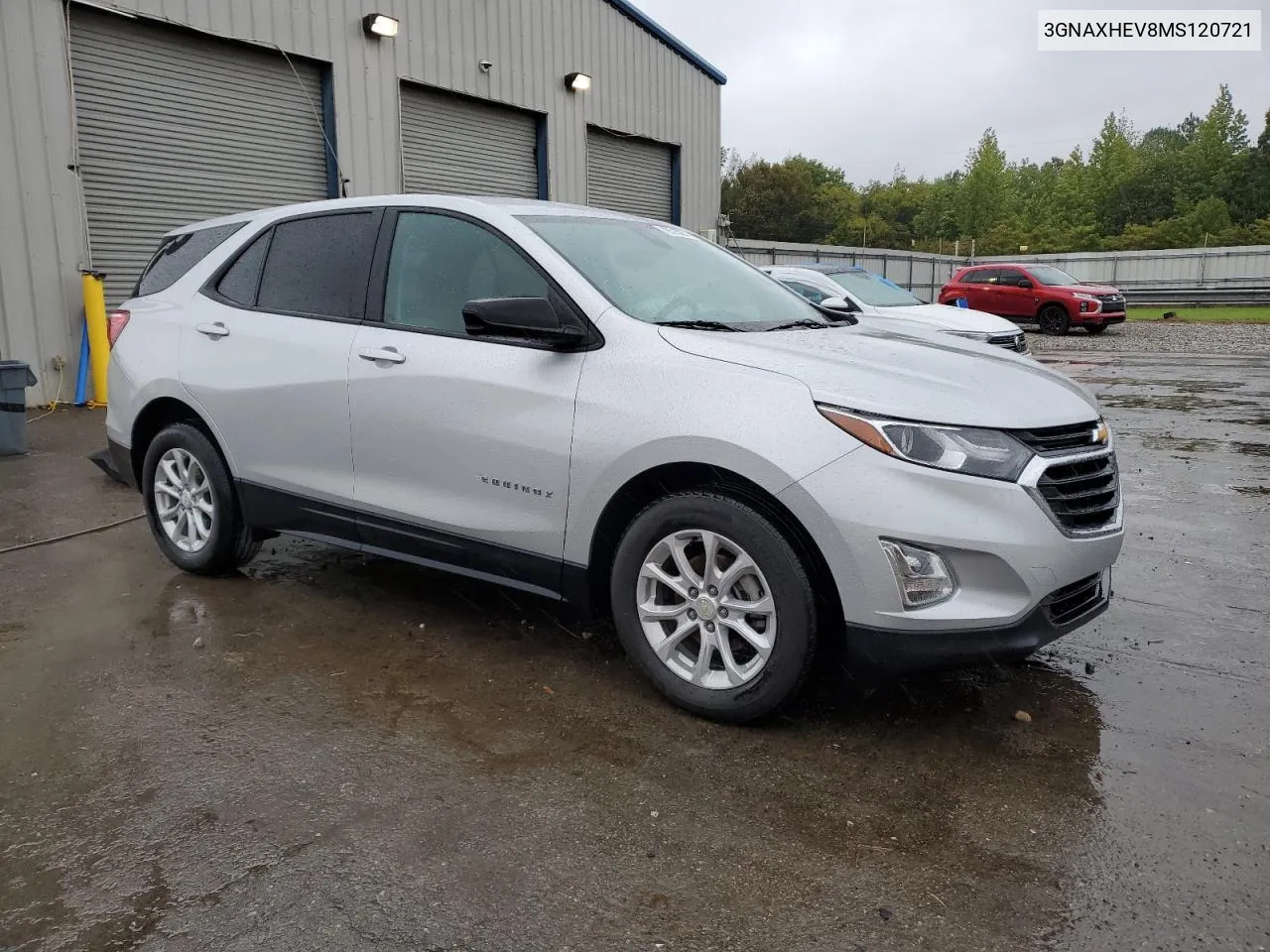 2021 Chevrolet Equinox Ls VIN: 3GNAXHEV8MS120721 Lot: 73515254