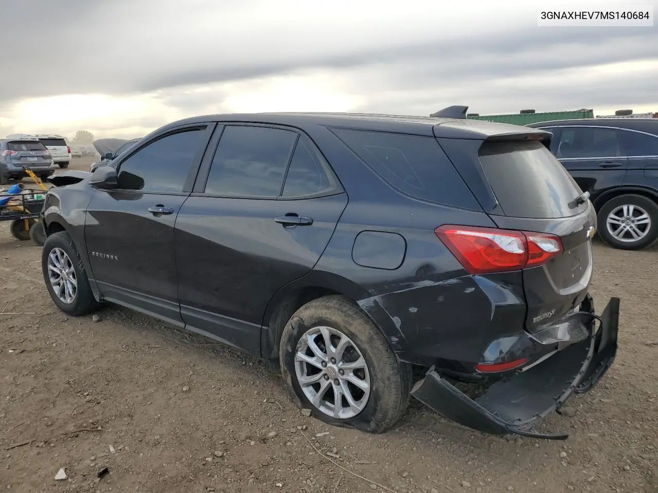 3GNAXHEV7MS140684 2021 Chevrolet Equinox Ls