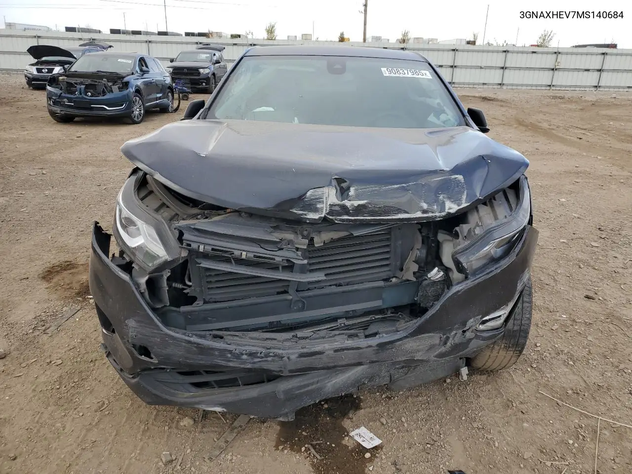 3GNAXHEV7MS140684 2021 Chevrolet Equinox Ls