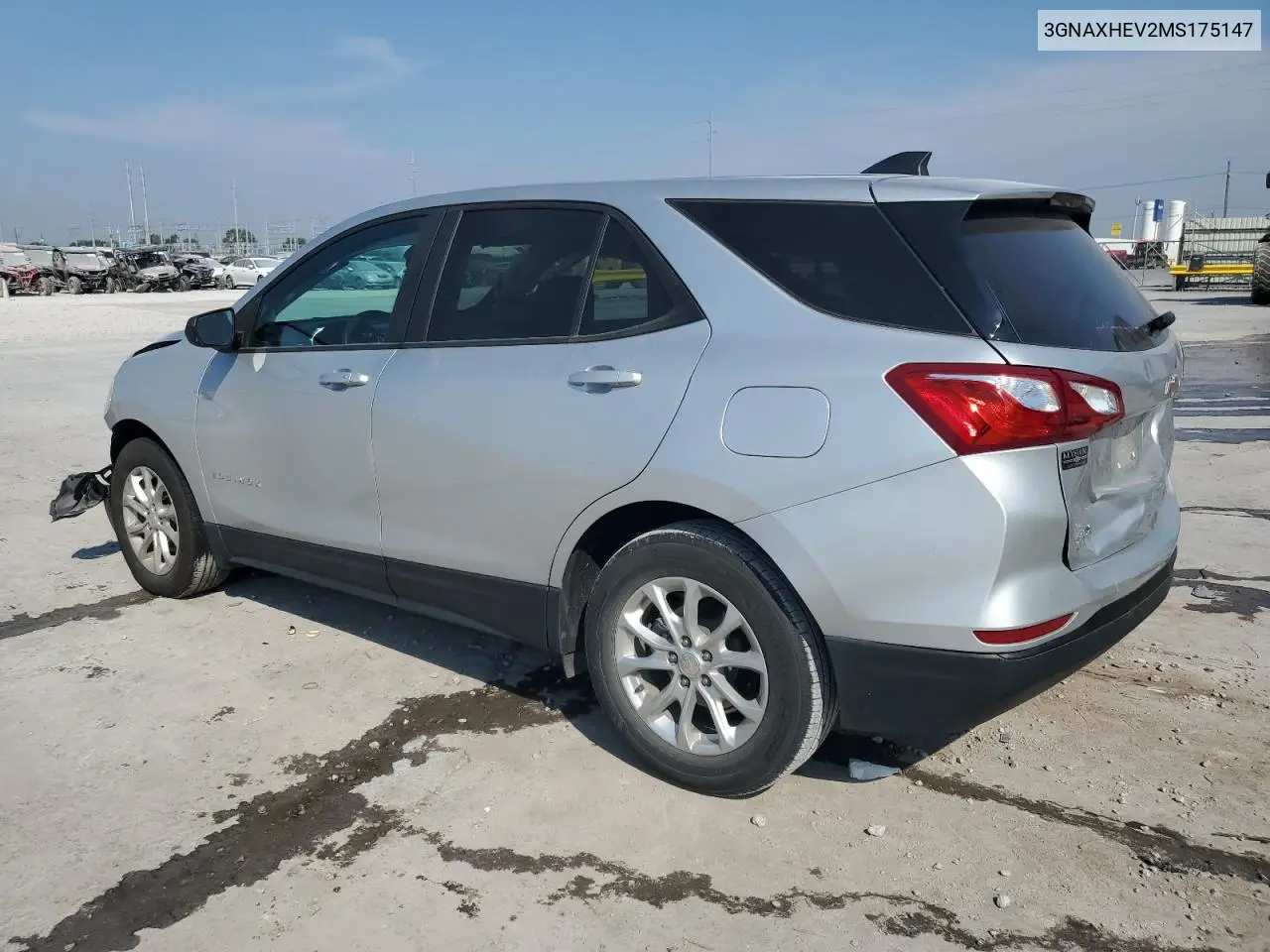 3GNAXHEV2MS175147 2021 Chevrolet Equinox Ls