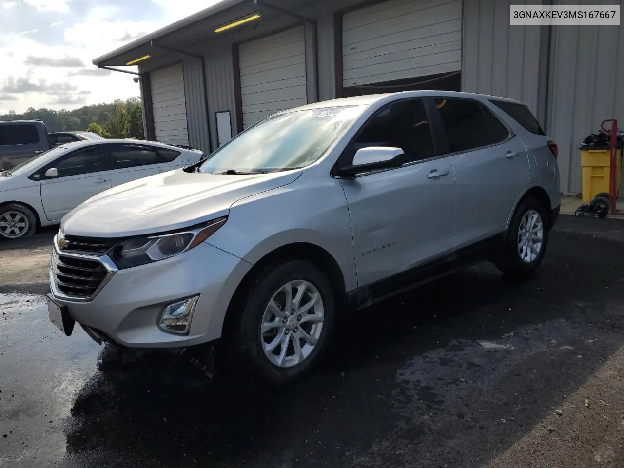 3GNAXKEV3MS167667 2021 Chevrolet Equinox Lt