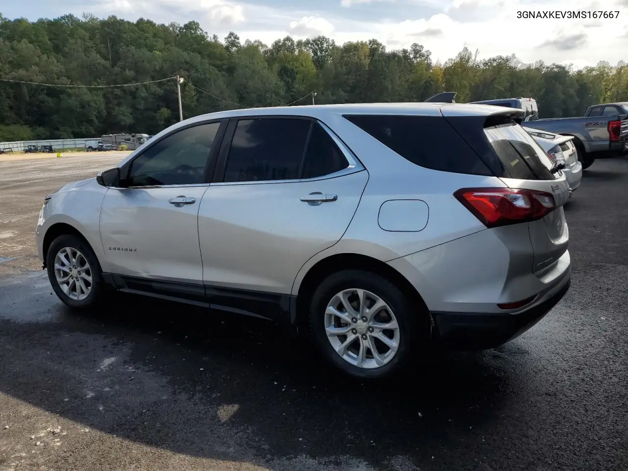 3GNAXKEV3MS167667 2021 Chevrolet Equinox Lt