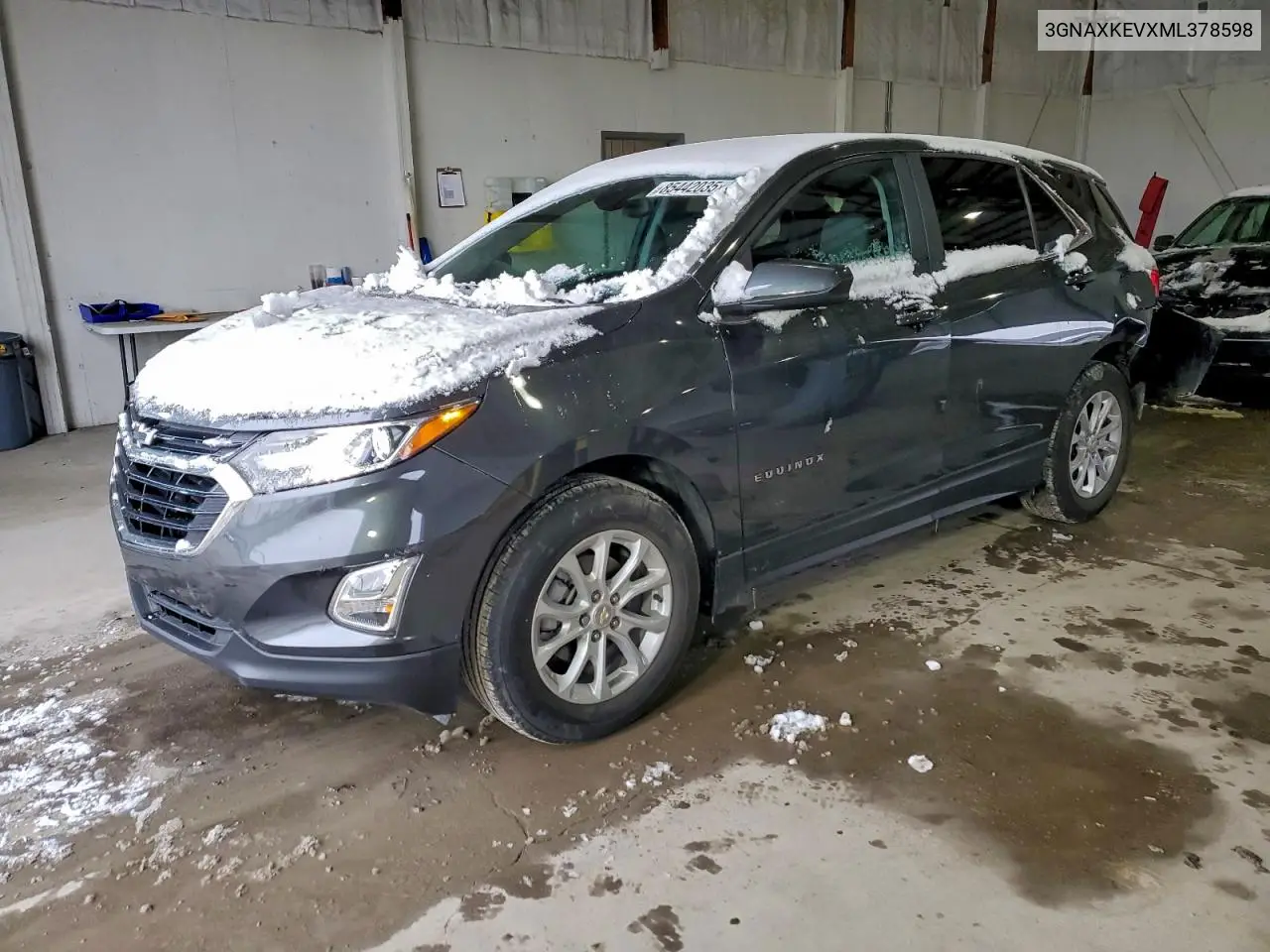 3GNAXKEVXML378598 2021 Chevrolet Equinox Lt