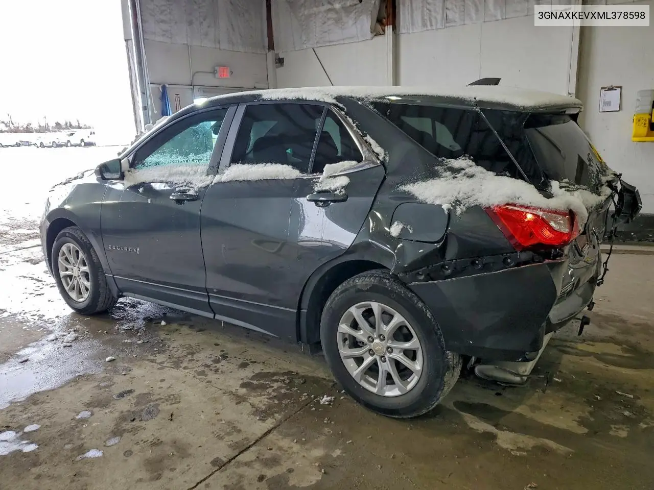 3GNAXKEVXML378598 2021 Chevrolet Equinox Lt