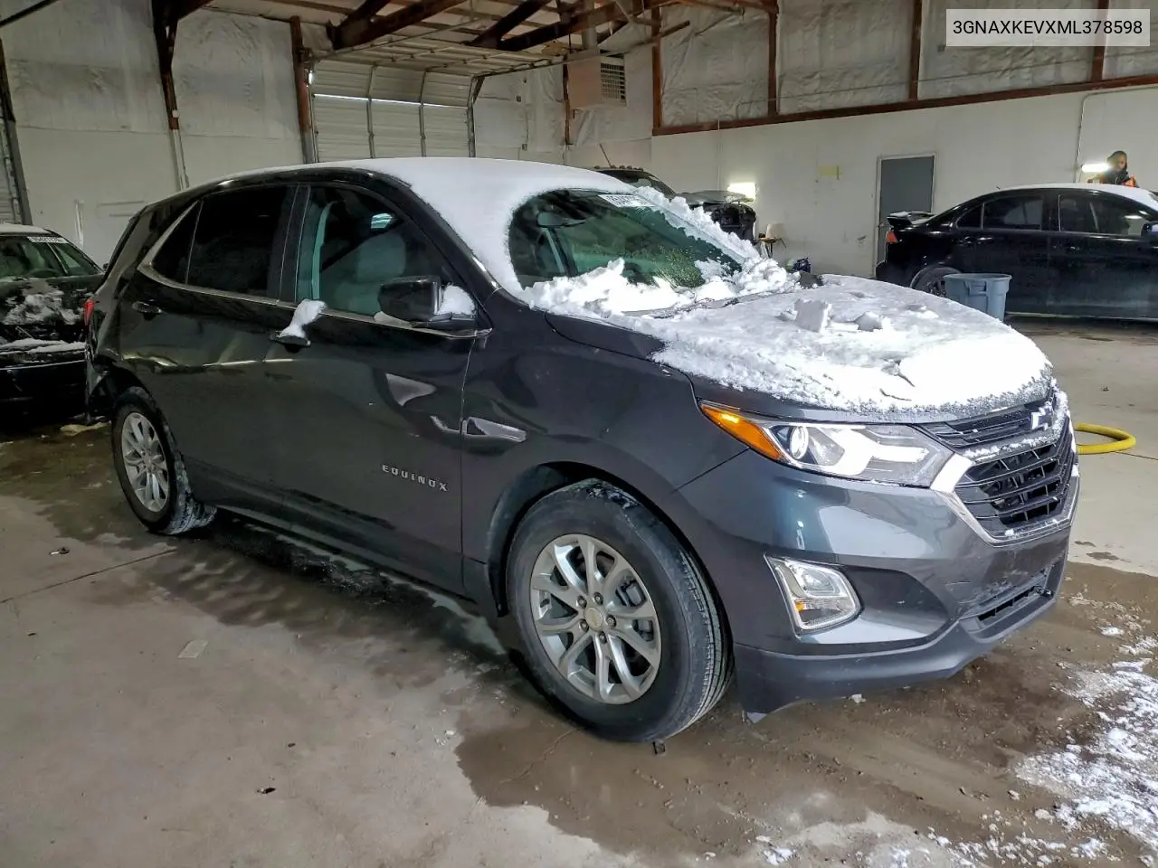 3GNAXKEVXML378598 2021 Chevrolet Equinox Lt