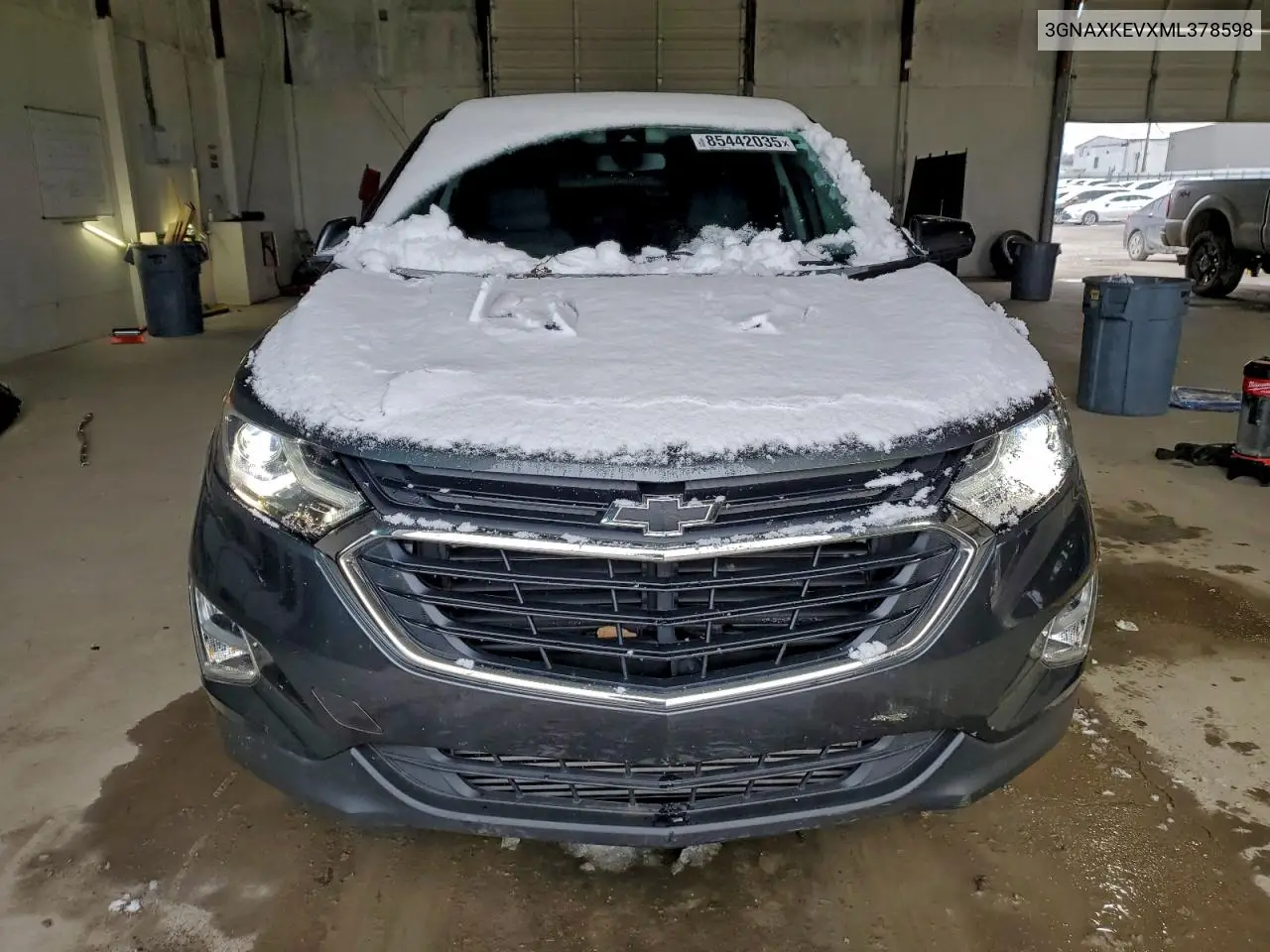 3GNAXKEVXML378598 2021 Chevrolet Equinox Lt
