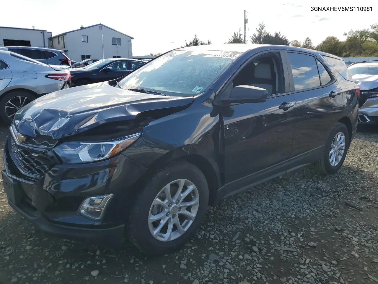 3GNAXHEV6MS110981 2021 Chevrolet Equinox Ls