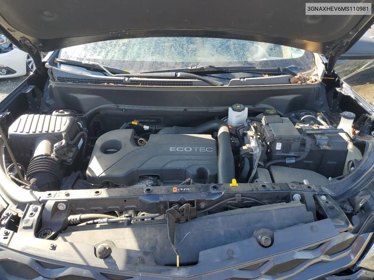 3GNAXHEV6MS110981 2021 Chevrolet Equinox Ls