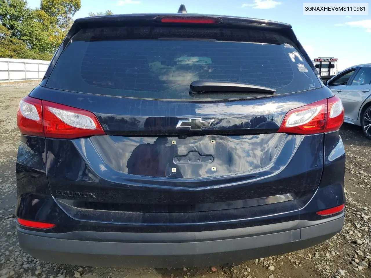 3GNAXHEV6MS110981 2021 Chevrolet Equinox Ls