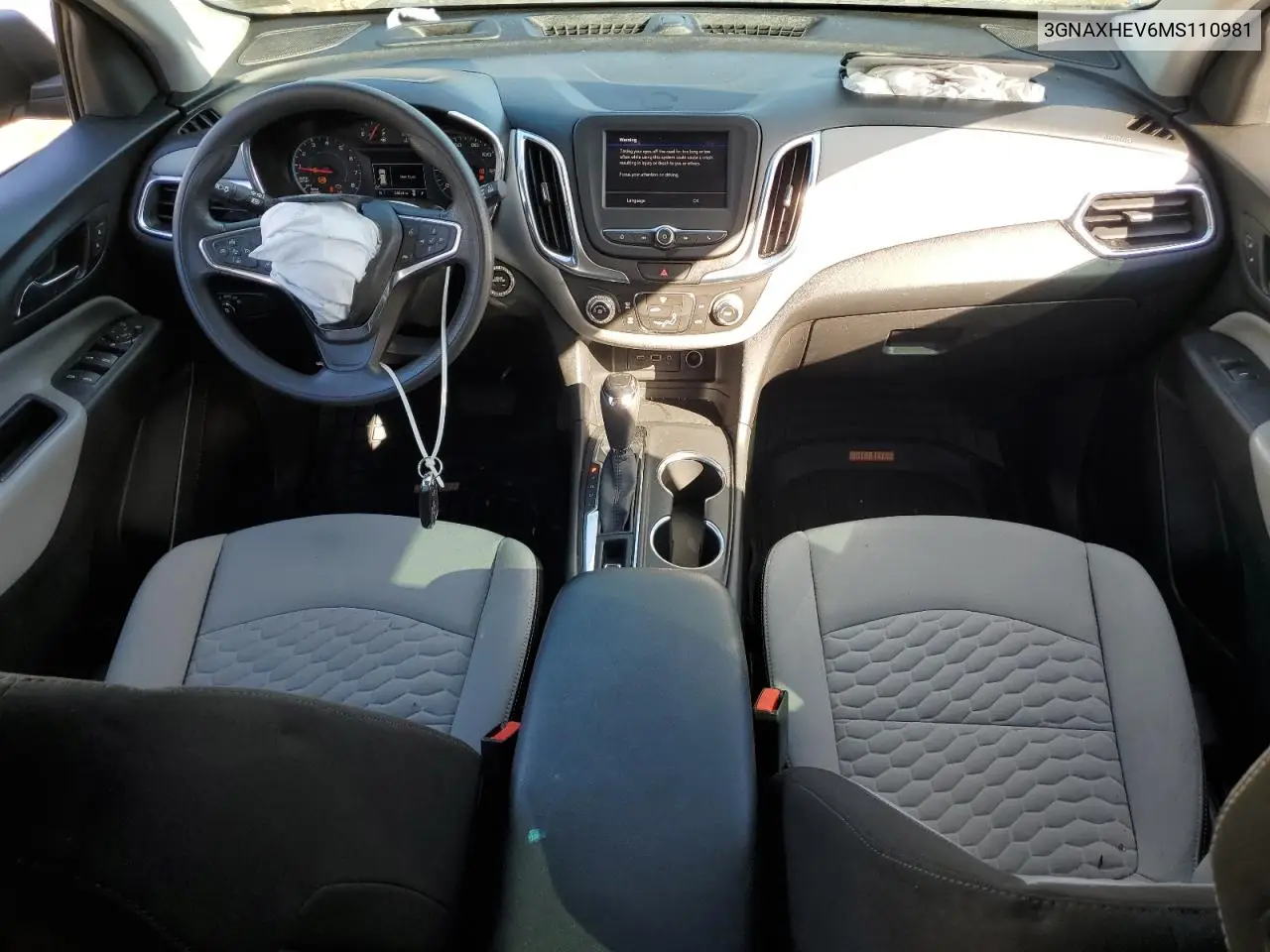 3GNAXHEV6MS110981 2021 Chevrolet Equinox Ls