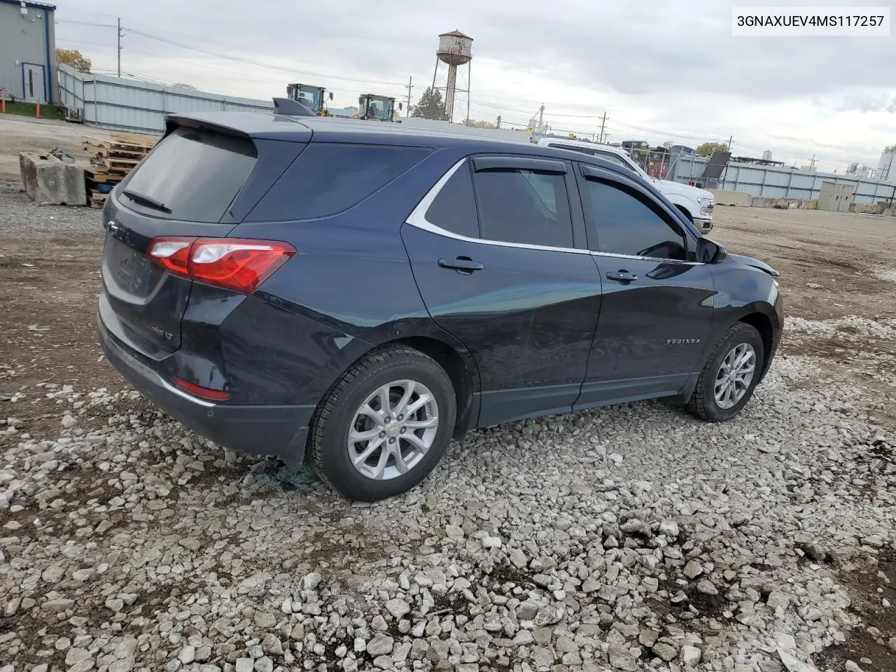 3GNAXUEV4MS117257 2021 Chevrolet Equinox Lt