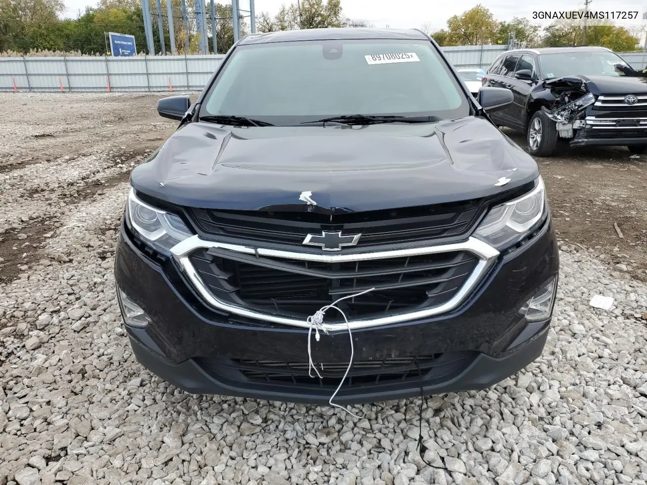 3GNAXUEV4MS117257 2021 Chevrolet Equinox Lt