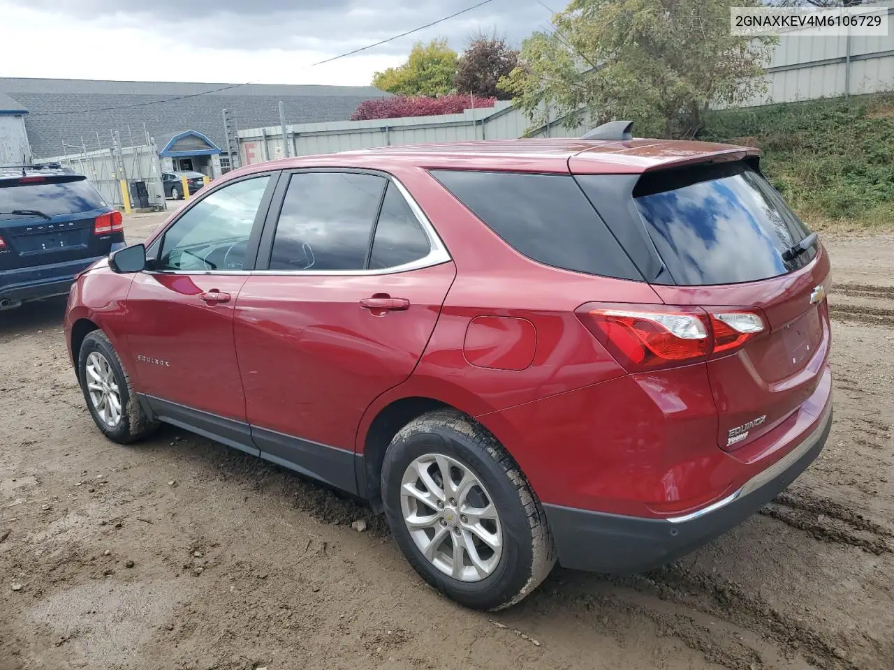 2GNAXKEV4M6106729 2021 Chevrolet Equinox Lt
