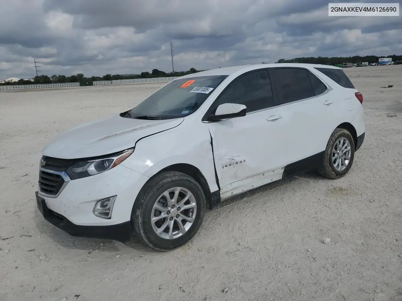 2GNAXKEV4M6126690 2021 Chevrolet Equinox Lt