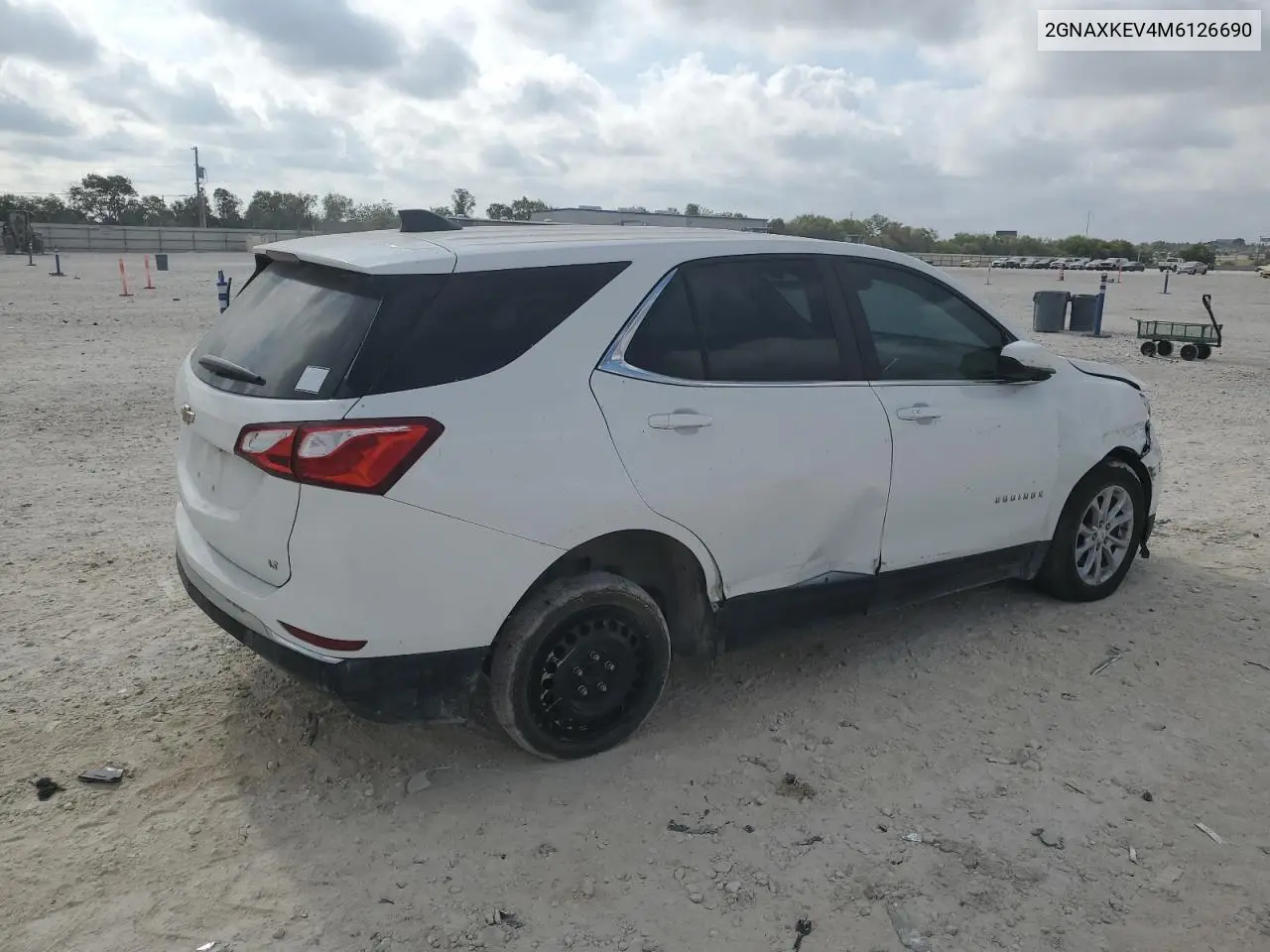 2GNAXKEV4M6126690 2021 Chevrolet Equinox Lt