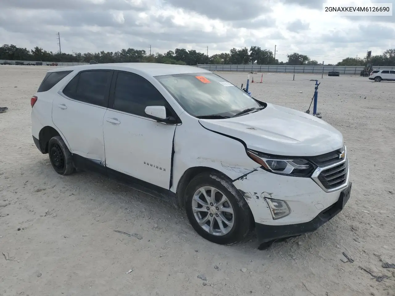2GNAXKEV4M6126690 2021 Chevrolet Equinox Lt