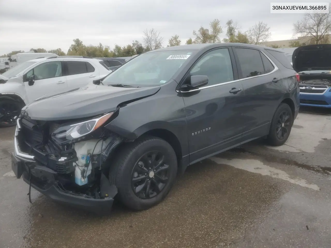 3GNAXUEV6ML366895 2021 Chevrolet Equinox Lt