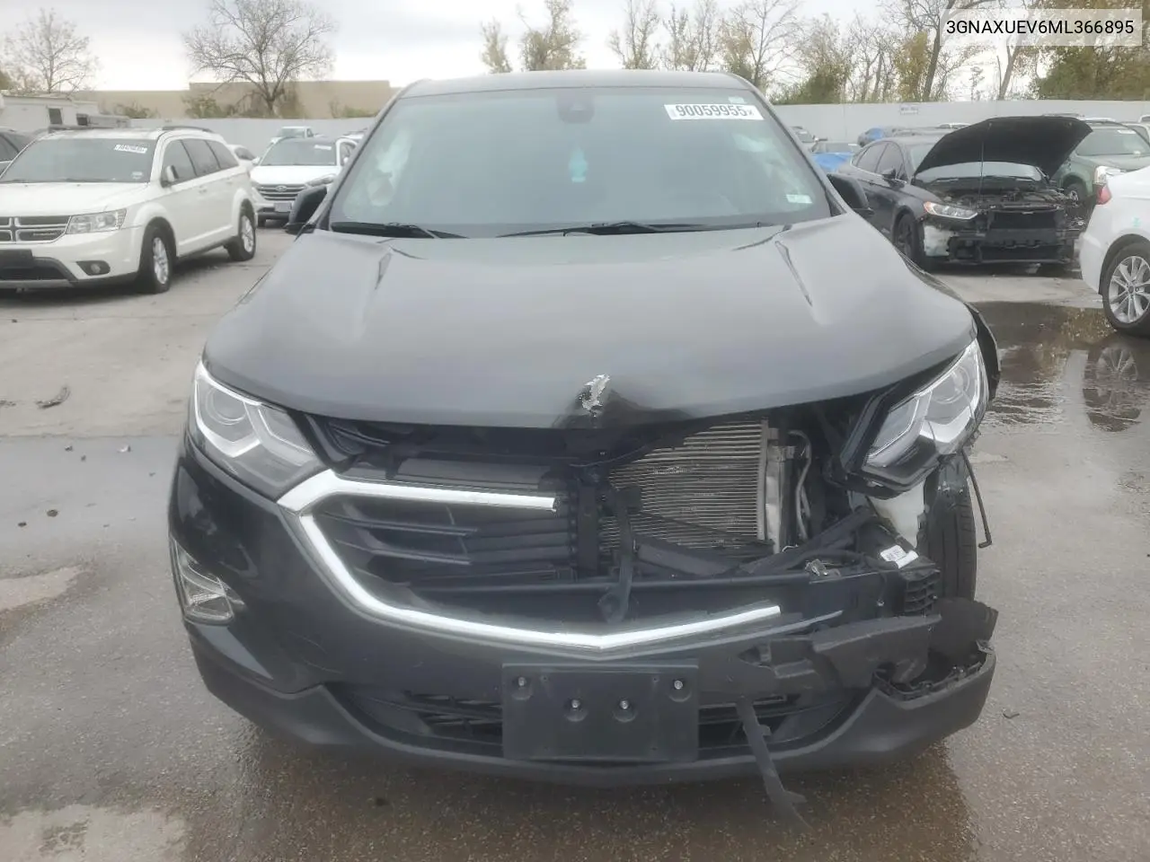 3GNAXUEV6ML366895 2021 Chevrolet Equinox Lt