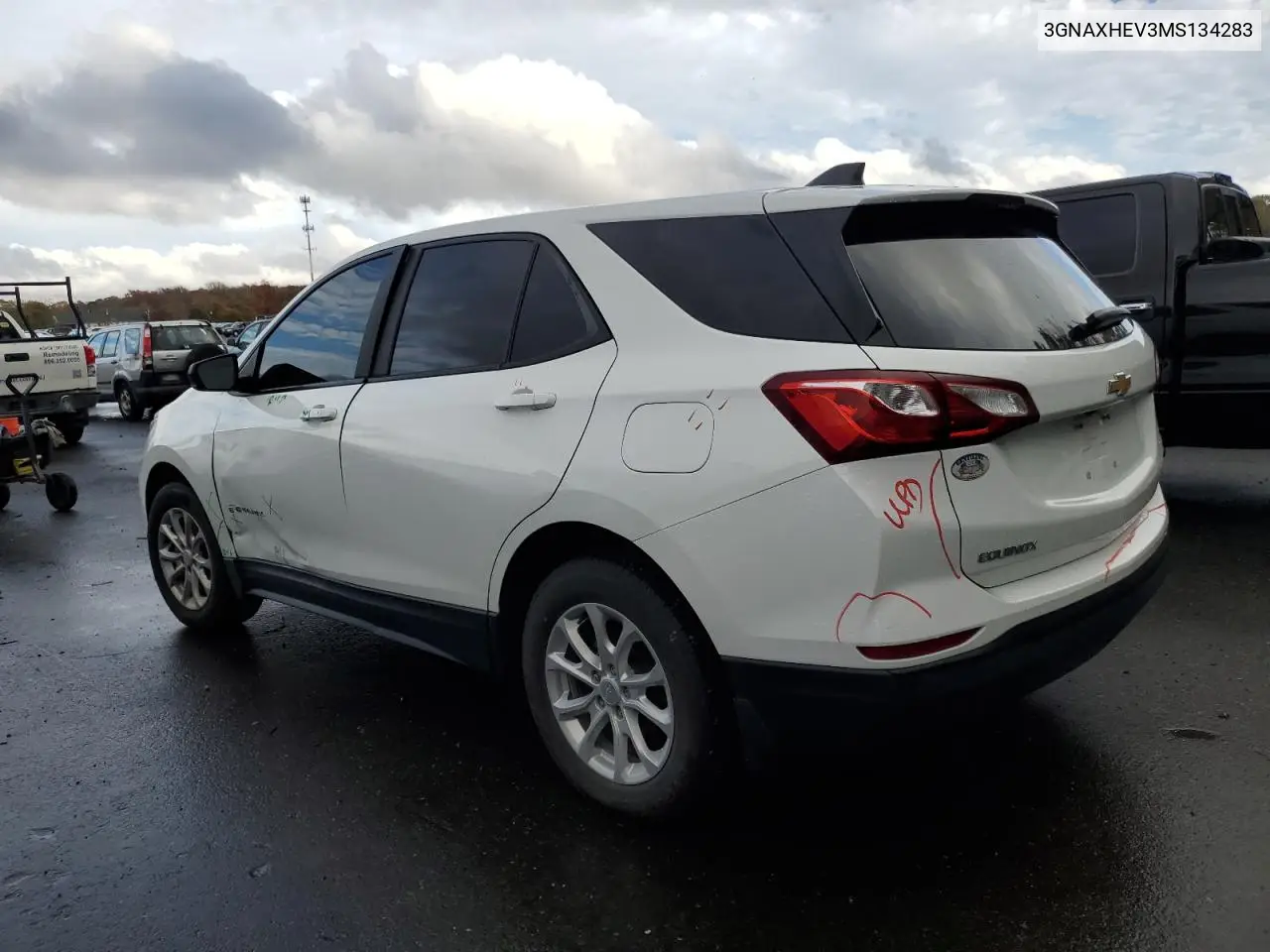 3GNAXHEV3MS134283 2021 Chevrolet Equinox Ls