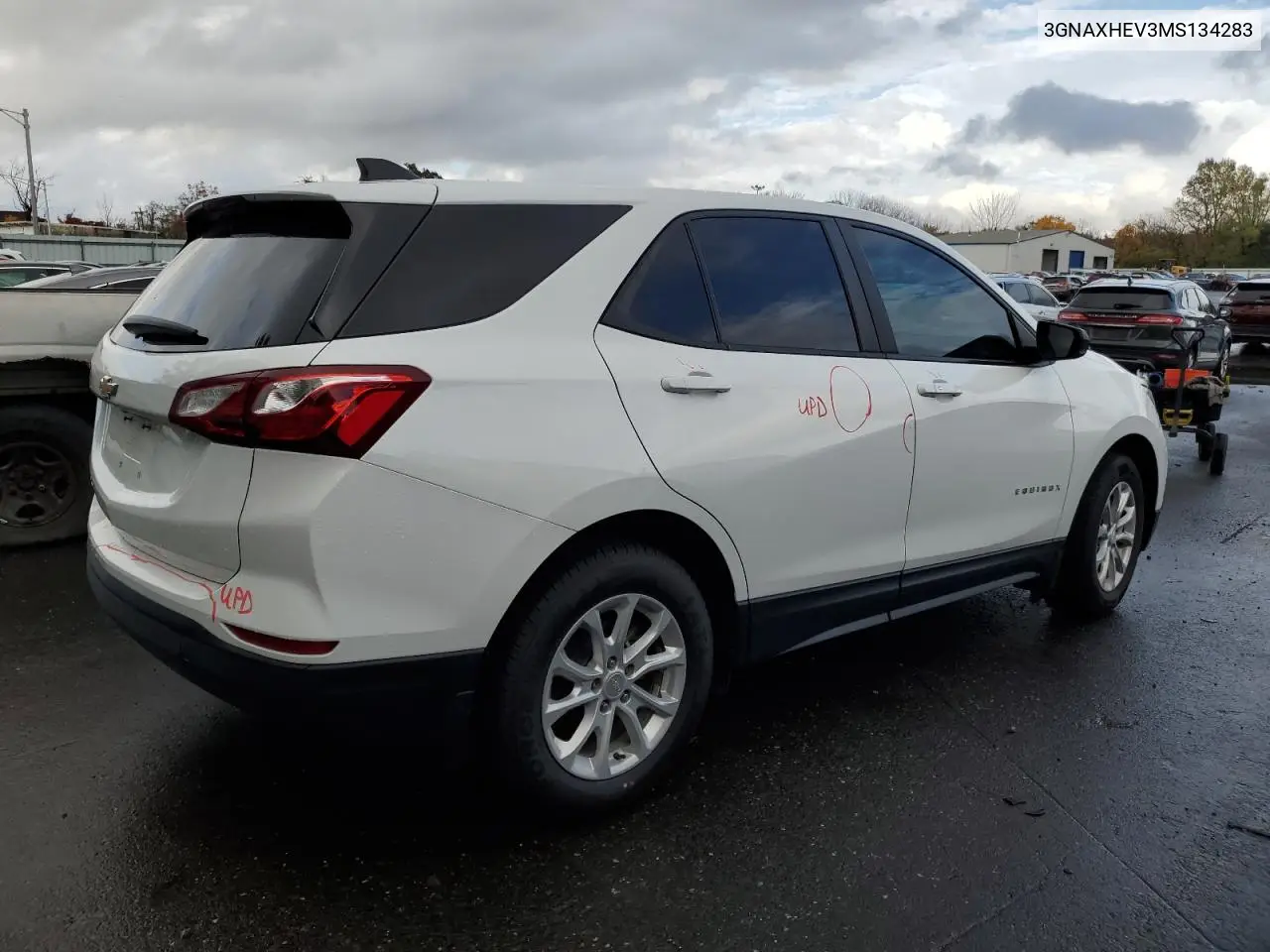 3GNAXHEV3MS134283 2021 Chevrolet Equinox Ls