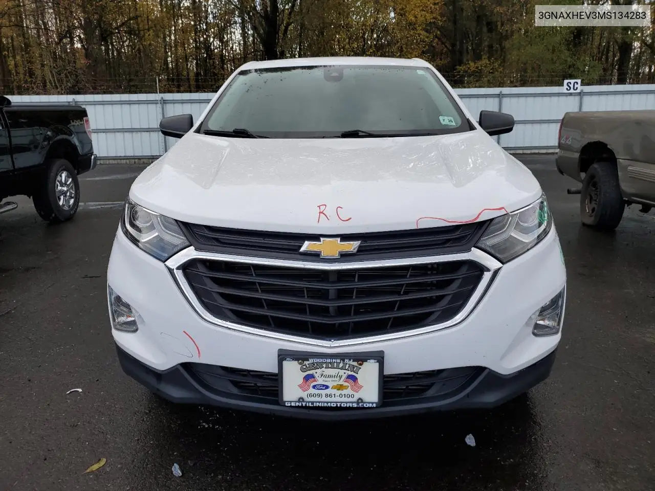 3GNAXHEV3MS134283 2021 Chevrolet Equinox Ls