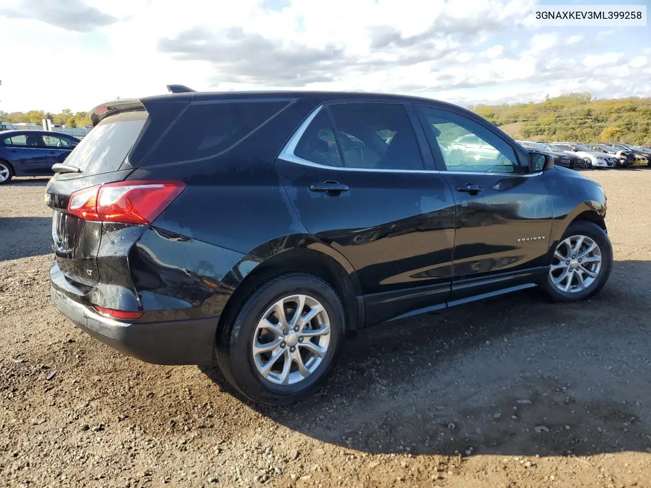 3GNAXKEV3ML399258 2021 Chevrolet Equinox Lt