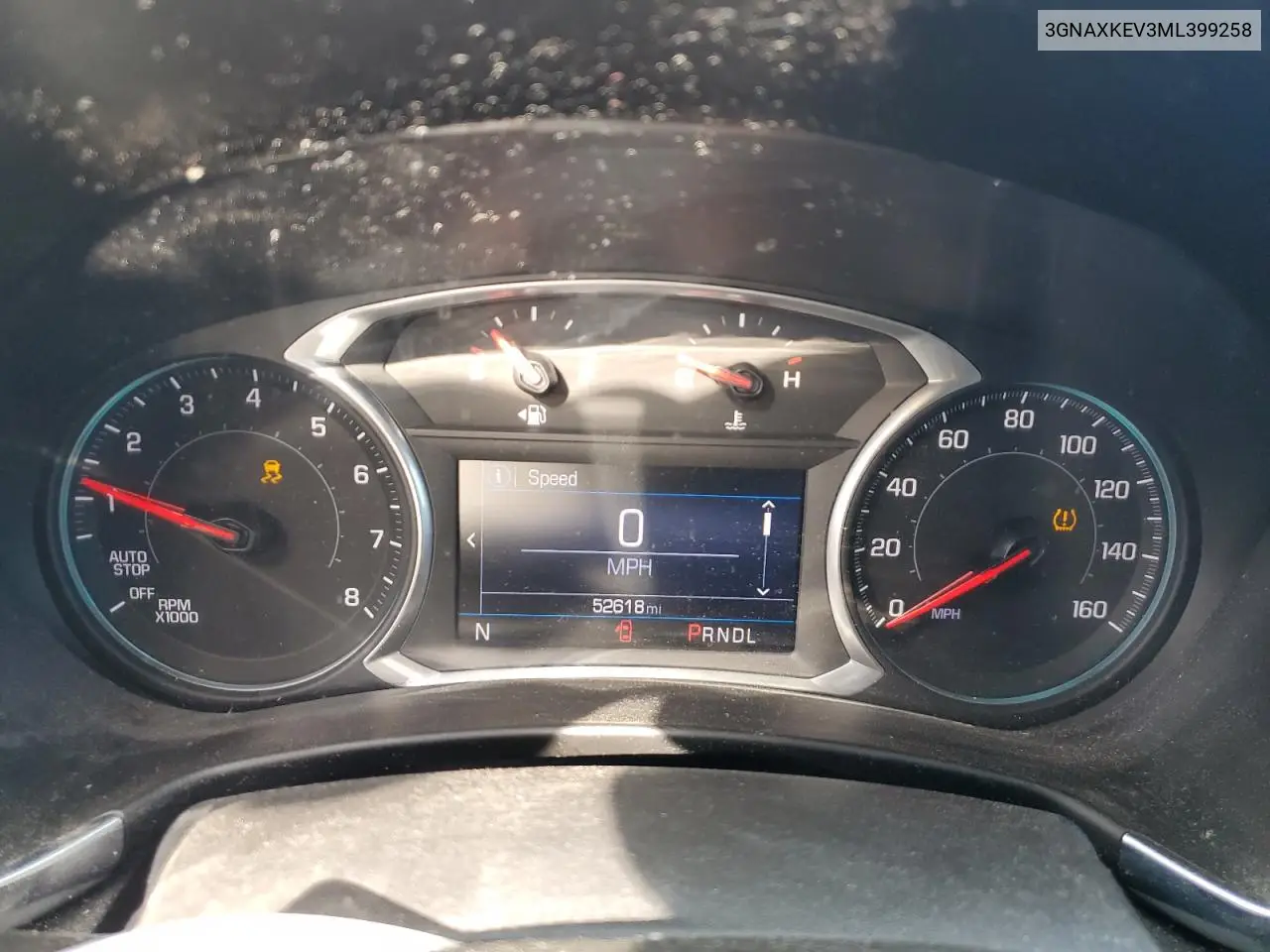 3GNAXKEV3ML399258 2021 Chevrolet Equinox Lt