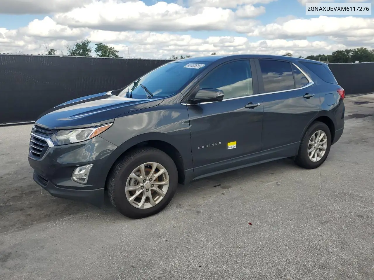 2GNAXUEVXM6117276 2021 Chevrolet Equinox Lt