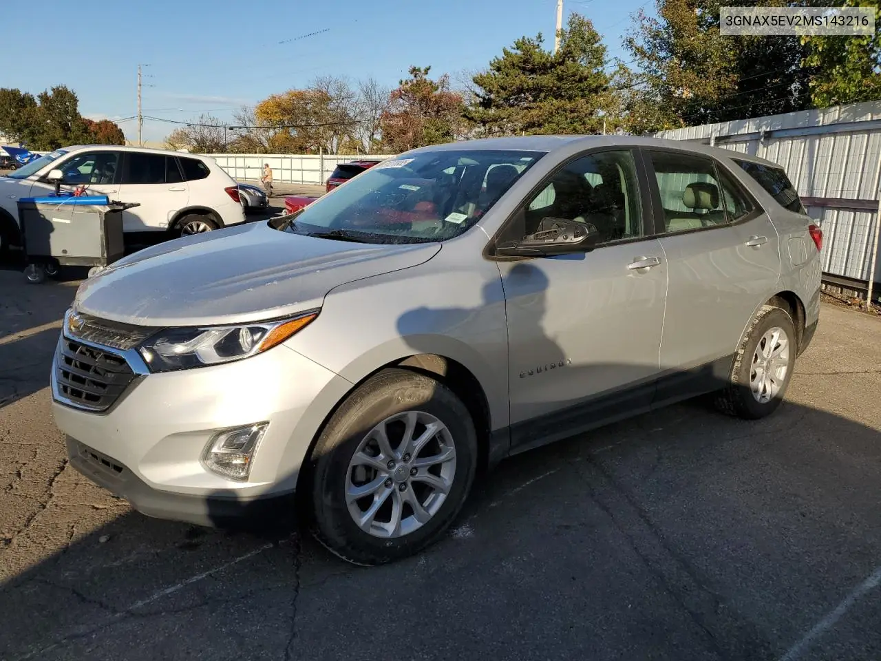 3GNAX5EV2MS143216 2021 Chevrolet Equinox