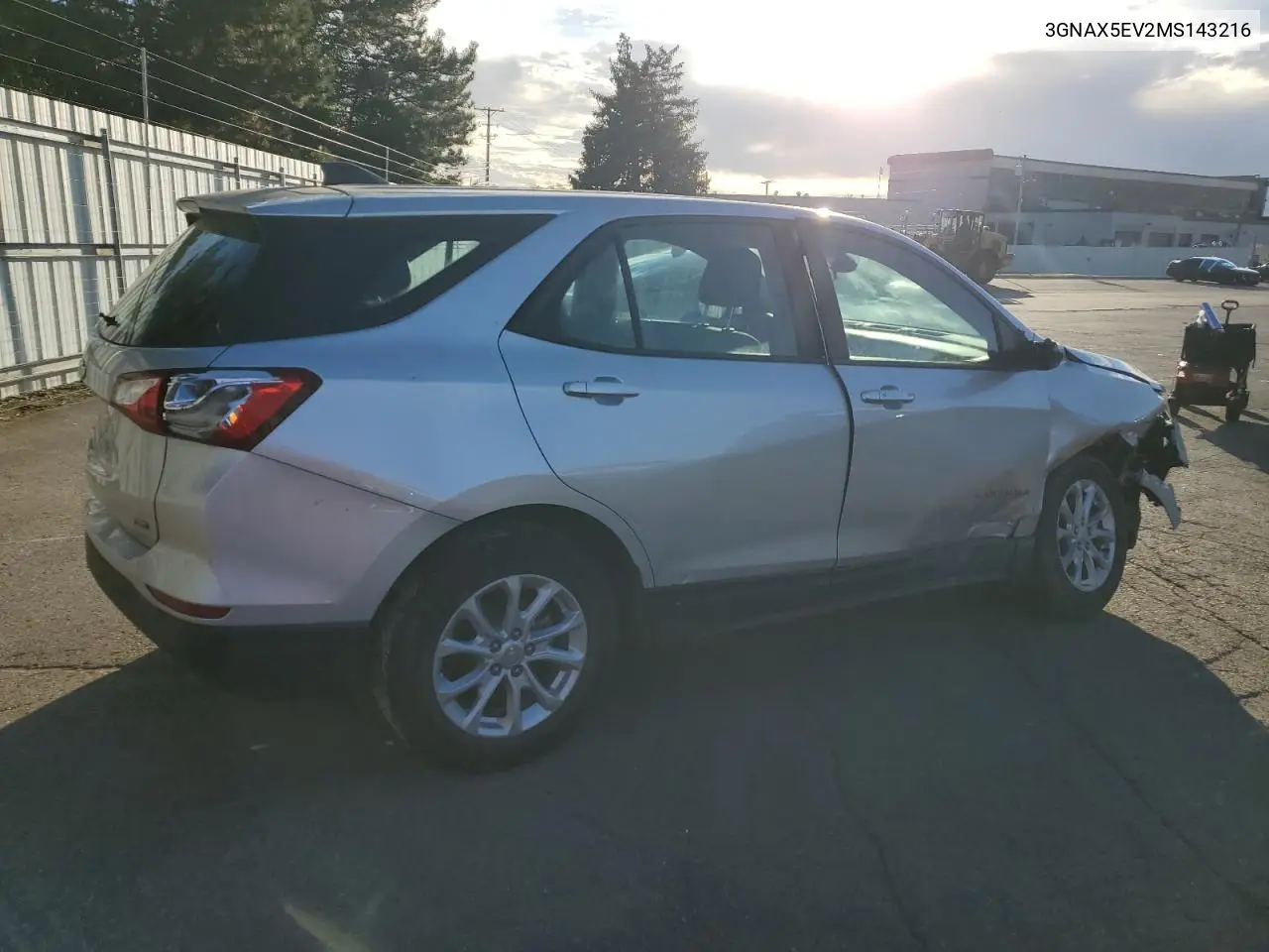 3GNAX5EV2MS143216 2021 Chevrolet Equinox