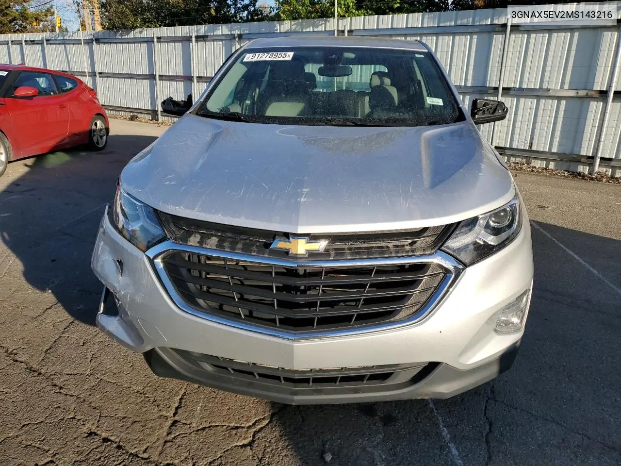 3GNAX5EV2MS143216 2021 Chevrolet Equinox