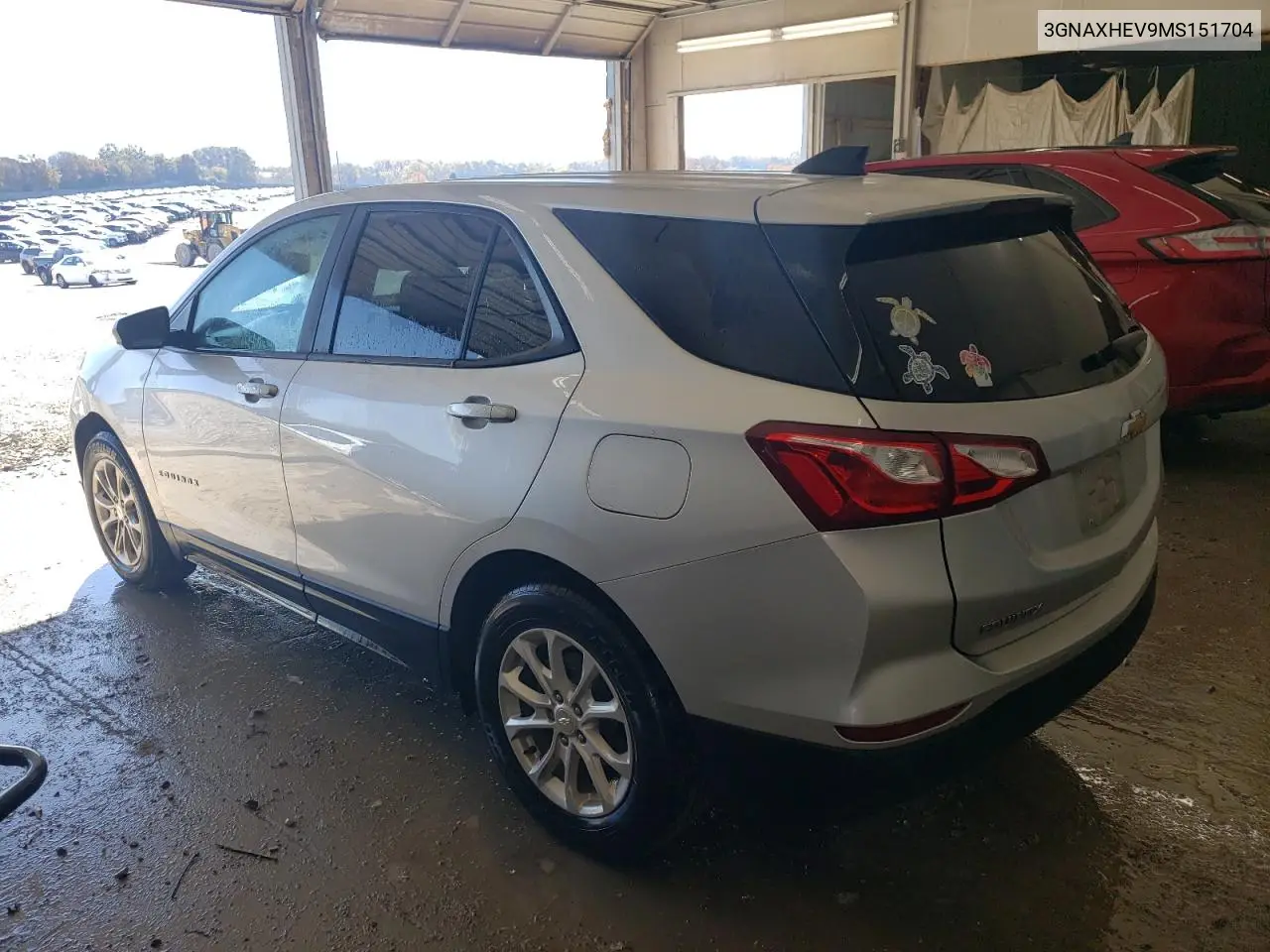 3GNAXHEV9MS151704 2021 Chevrolet Equinox Ls