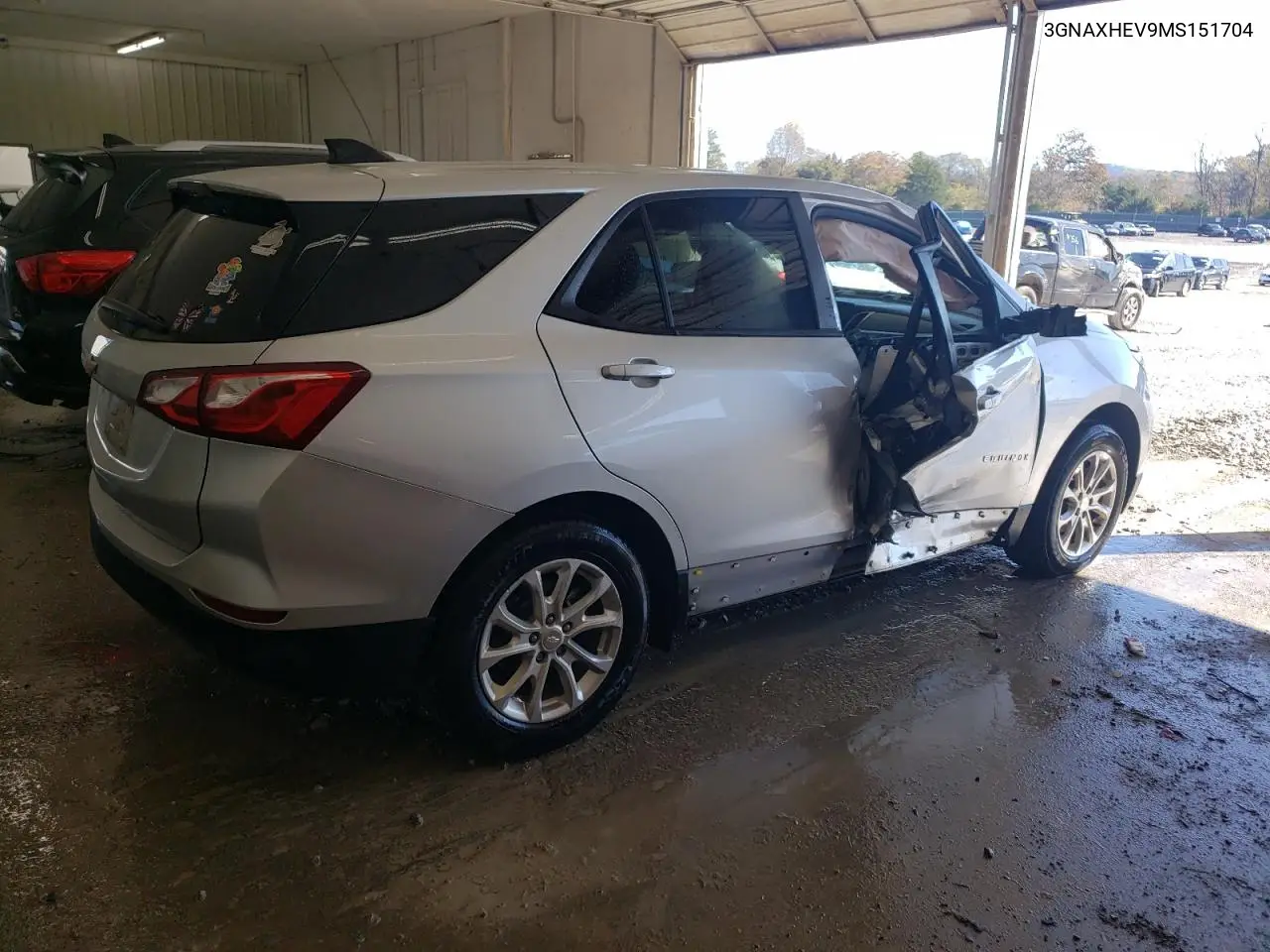 3GNAXHEV9MS151704 2021 Chevrolet Equinox Ls