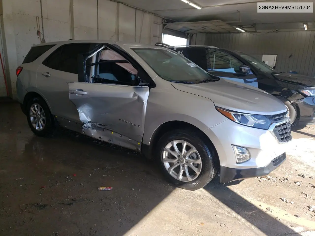 3GNAXHEV9MS151704 2021 Chevrolet Equinox Ls