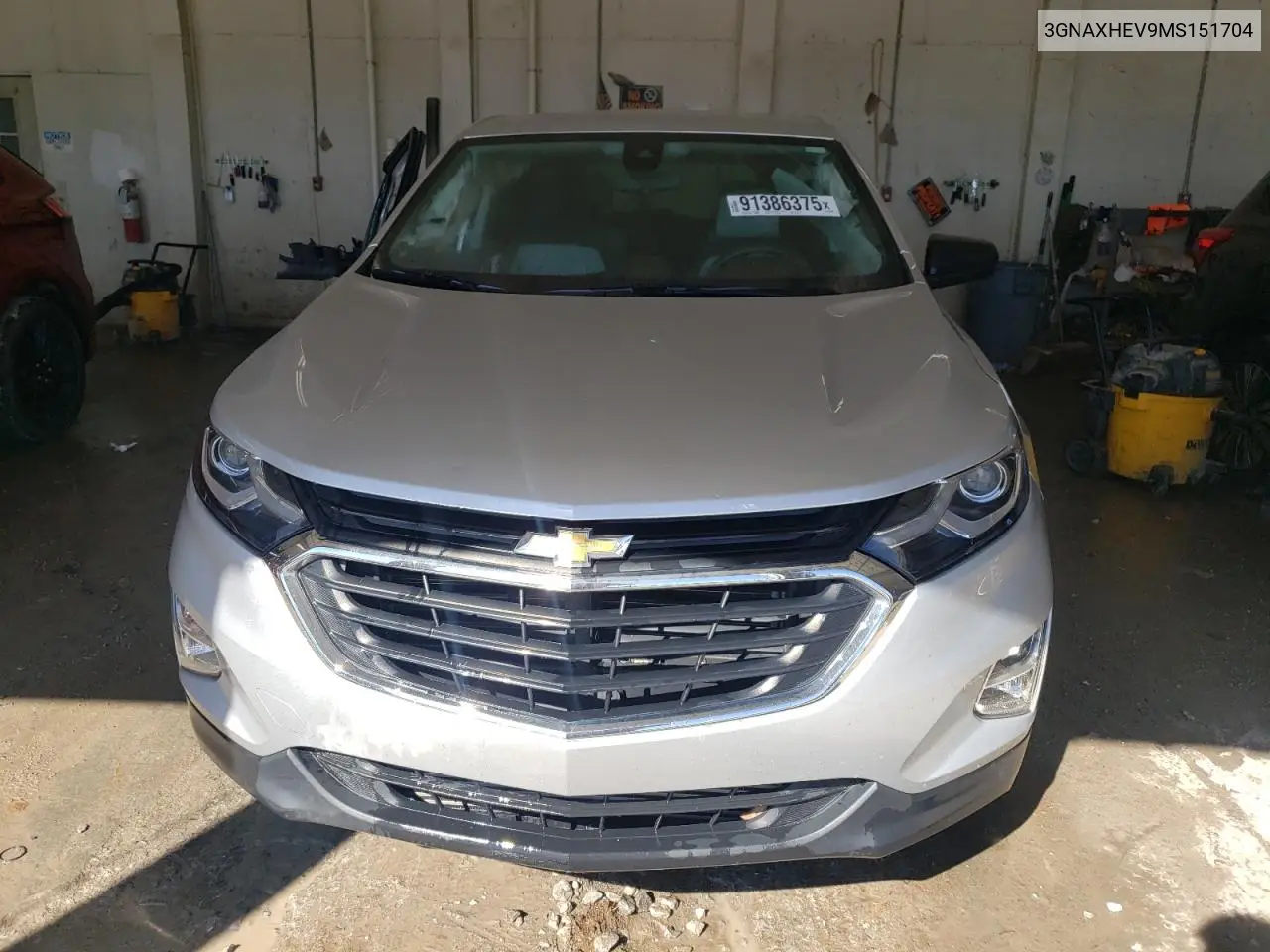 3GNAXHEV9MS151704 2021 Chevrolet Equinox Ls