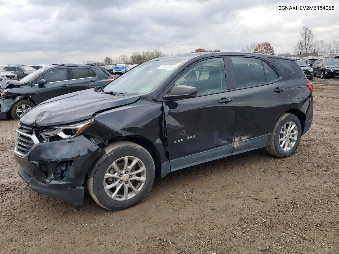 2GNAXHEV2M6154068 2021 Chevrolet Equinox Ls