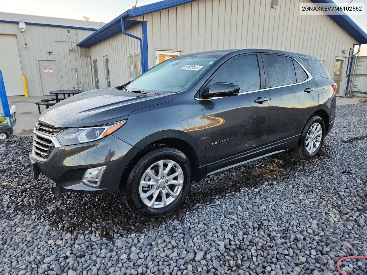 2GNAXKEV7M6102562 2021 Chevrolet Equinox Lt