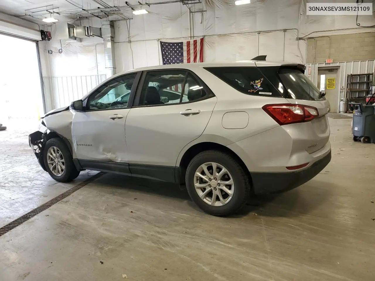 3GNAXSEV3MS121109 2021 Chevrolet Equinox Ls